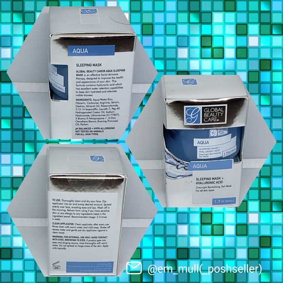 Global Beauty Care Skincare Hyaluronic Acid Sleep Mask Global